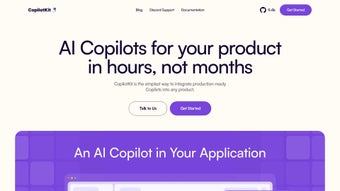 Image 0 for CopilotKit by TawkitAI