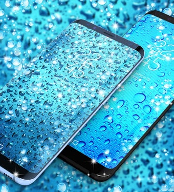Image 2 for Water drops live wallpape…