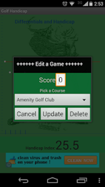Image 2 for Golf Handicap Calculator