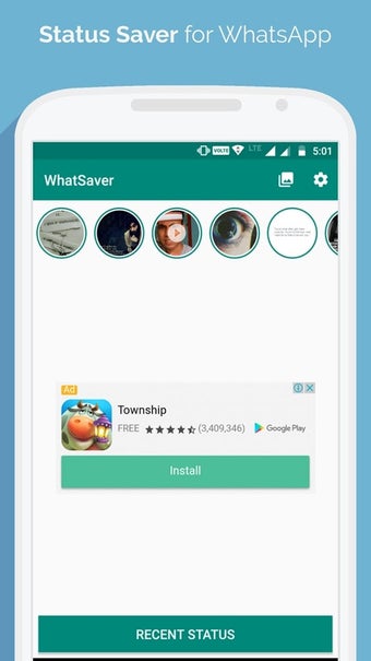 Image 1 for WhatSaver - Status Story …