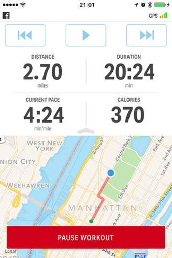 Map My Run GPS Running Workout Tracker for iOS Free download and software reviews CNET Download