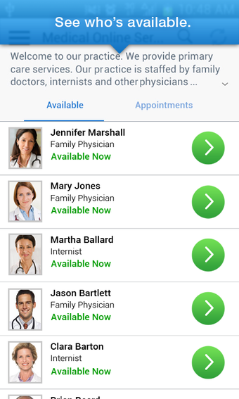Imagen 1 para Amwell: Live Doctor Visit…