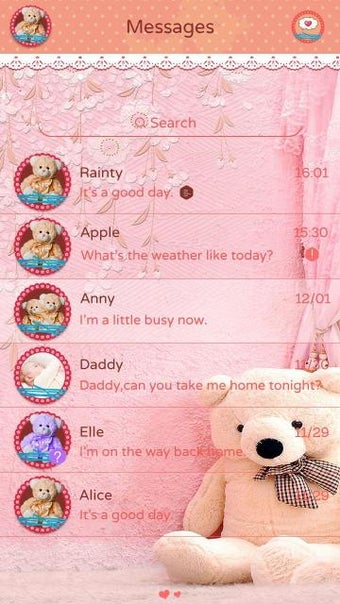 Image 0 for GO SMS PRO LITTER BEAR TH…
