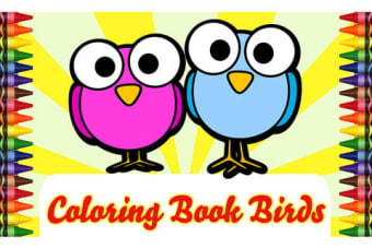 Image 0 for Coloring Book Birds