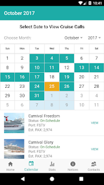 Imagen 1 para BTB Cruise App