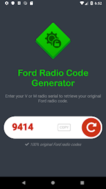Imagen 2 para Ford Radio Code Generator…