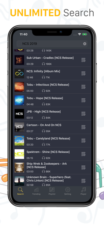 Image 2 for iMusic - Music & Equalize…