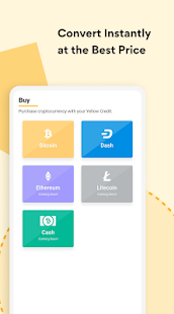 Imagen 1 para Yellow Card  Buy Bitcoin …