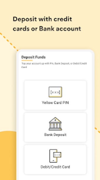 Imagen 2 para Yellow Card  Buy Bitcoin …