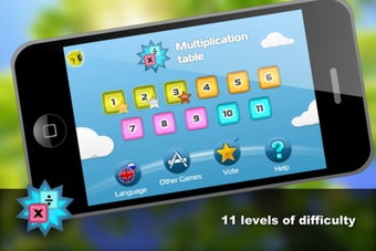 Image 4 for Math - Multiplication tab…