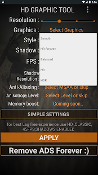 Image 1 for HD Graphics Tool [NO BAN]