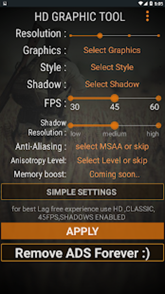 Imagen 2 para HD Graphics Tool [NO BAN]