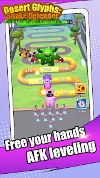 Image 0 for Desert Glyphs: Snake Defe…