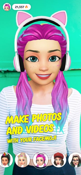 Image 1 for Facemoji 3D Face Emoji Av…