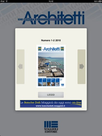 Image 0 for Rivista Architetti