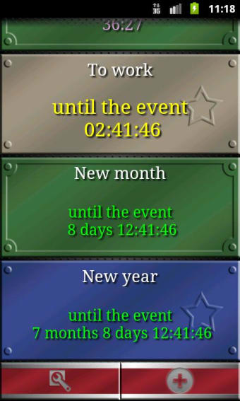 Image 2 for Countdown Calendar lite
