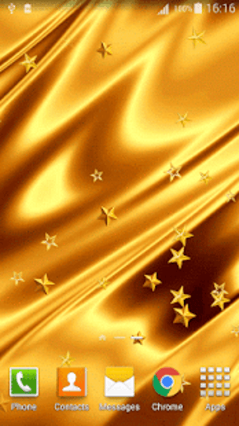 Imagen 1 para Silk Gold Live Wallpaper