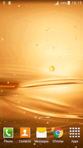 Imagen 2 para Silk Gold Live Wallpaper