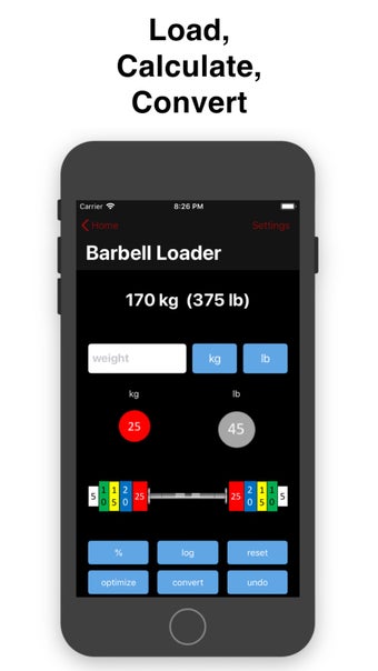 Image 3 for Barbell Loader and Calcul…