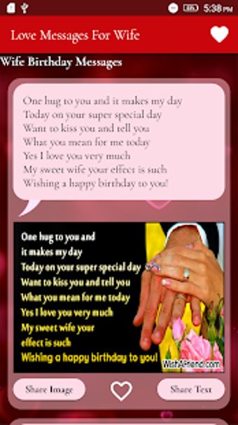 Image 1 for Love Messages For Wife - …