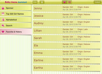 Image 0 for Baby Girl Name Assistant …