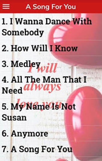 Image 1 for Best whitney houston song…