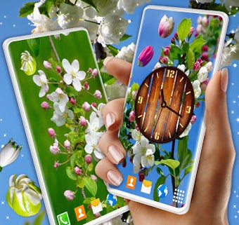 Imagen 1 para Cherry Blossom 3D Wallpap…