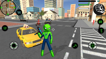 Imagen 2 para Spider Stickman Rope Hero…