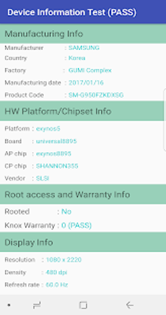 Image 0 for Device Checker  *SAM* (Ph…