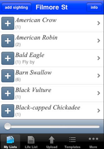 Image 0 for My Bird Observations