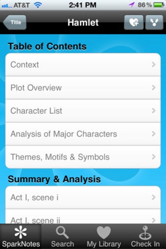 Image 1 for SparkNotes