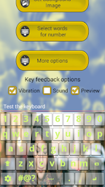 Image 1 for Anime Keyboard Themes