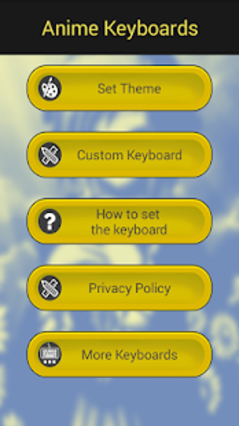 Image 2 for Anime Keyboard Themes