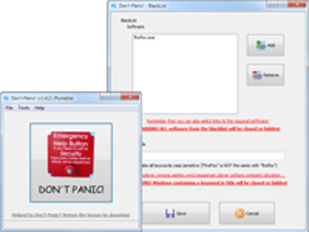 Image 0 for Don't Panic Portable