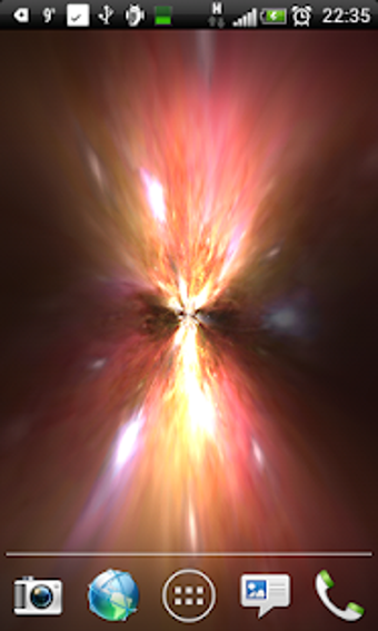 Imagen 1 para Black Hole Live Wallpaper