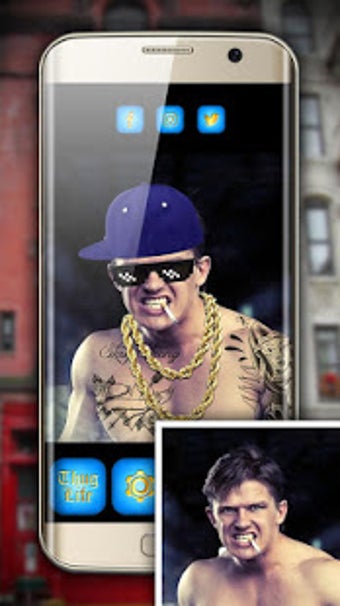Imagen 1 para Thug Life Stickers - Gang…