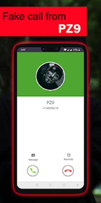 Image 1 for Fake call from PZ9