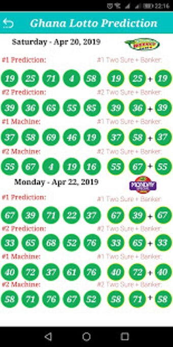 Imagen 1 para Ghana Loto Prediction