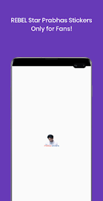 Image 0 for Prabhas Stickers - Rebel …