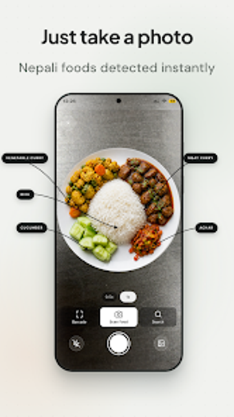 Imagen 0 para BeFit: Nepali Calorie Tra…