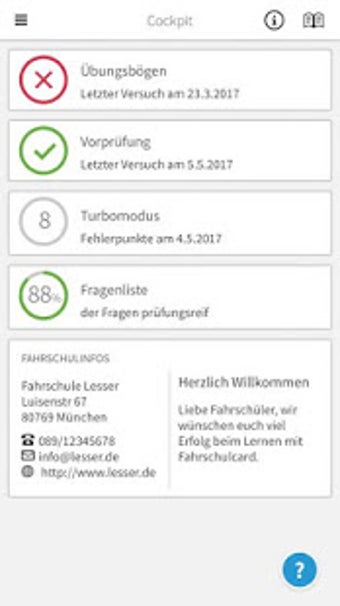 Imagen 1 para Fahrschulcard