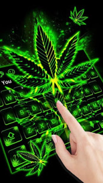 Imagen 3 para Rasta Weed keyboard