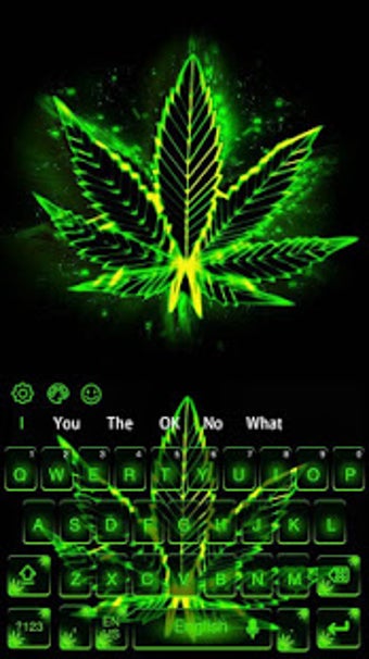 Imagen 2 para Rasta Weed keyboard