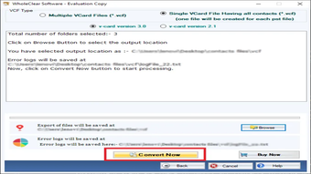 Image 0 for WholeClear OST to vCard C…