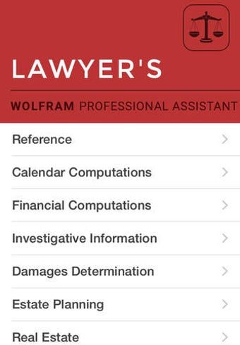 Imagen 0 para Wolfram Lawyer's Professi…