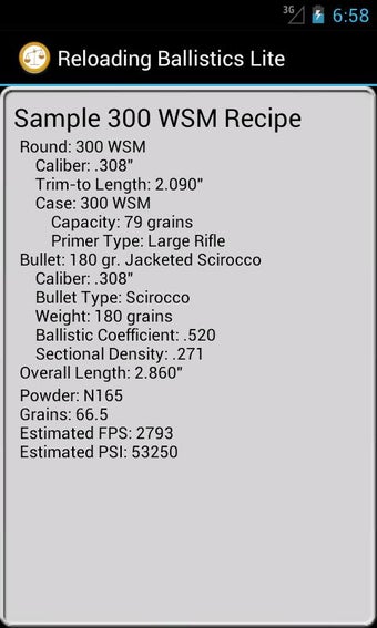 Imagen 0 para 300 Winchester SM Ballist…