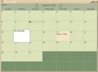 Image 0 for Classic Calendar