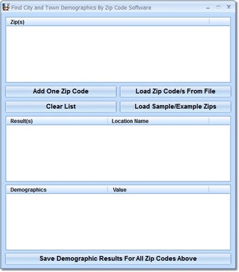 Image 0 for Find City and Town Demogr…