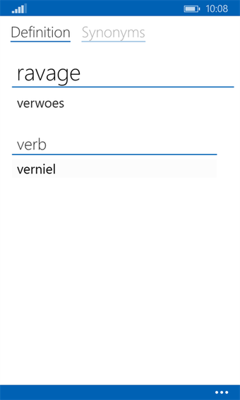 Image 0 for English To Afrikaans Dict…