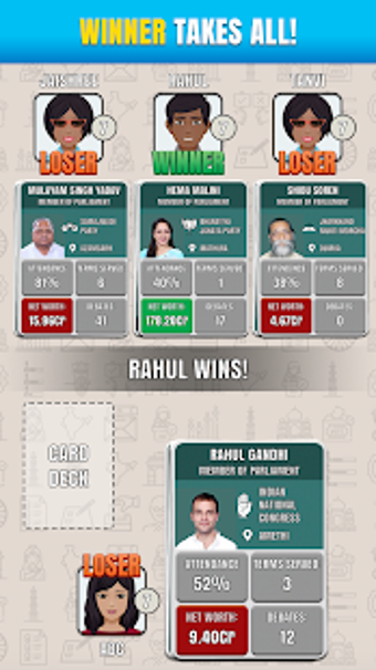 Image 3 for Rajneeti - Trump Card Gam…